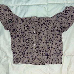 Floral Crop Top